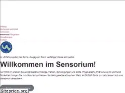 Sites similar to sensorium.ch