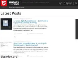 Sites similar to sensorstechforum.fr