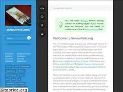 Sites similar to sensorwiki.org