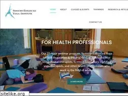 Sites similar to sensoryenhancedyoga.org