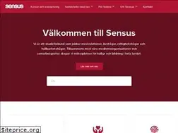 Sites similar to sensus.se