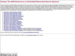 Sites similar to sensys.acm.org