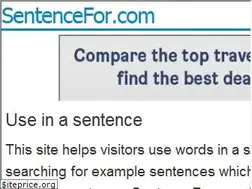 Sites similar to sentencefor.com