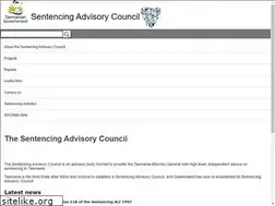 Sites similar to sentencingcouncil.tas.gov.au