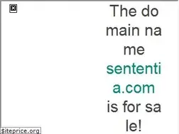 Sites similar to sententia.com