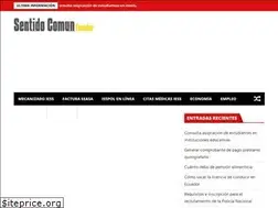 Sites similar to sentidocomunecuador.com