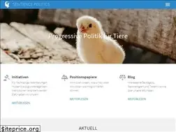 Sites similar to sentience-politics.org