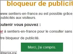 Sites similar to sentiers-en-france.eu