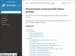 Sites similar to sentinelhub-py.readthedocs.io