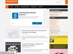Sites similar to seo-apply.blogspot.com