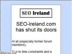 Sites similar to seo-ireland.com