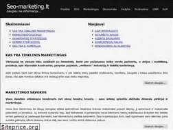Sites similar to seo-marketing.lt