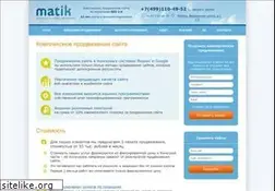Sites similar to seo-matik.ru