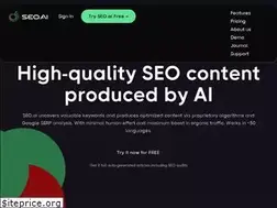 Sites similar to seo.ai