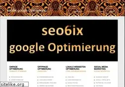 Sites similar to seo6ix.de
