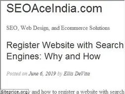 Sites similar to seoaceindia.com