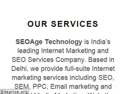 Sites similar to seoagetechnology.com