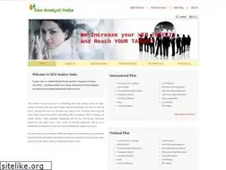 Sites similar to seoanalystindia.com