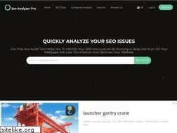 Sites similar to seoanalyzer.pro