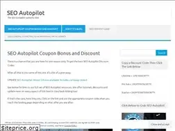 Sites similar to seoautopilotcoupon.com