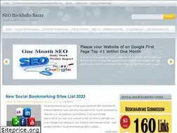 Sites similar to seobacklinkbazar.blogspot.com