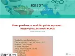 Sites similar to seobot1.wordpress.com