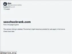 Sites similar to seocheckrank.com