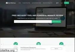 Sites similar to seocheckup.net