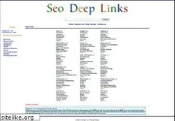 Sites similar to seodeeplinks.net