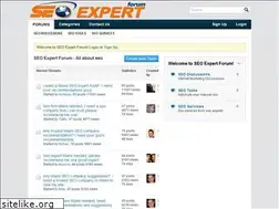 Sites similar to seoexpertforum.com