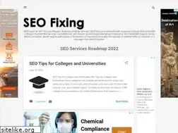 Sites similar to seofixing.blogspot.com