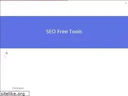 Sites similar to seofreetools.in