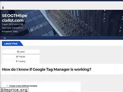 Sites similar to seogtmspecialist.com