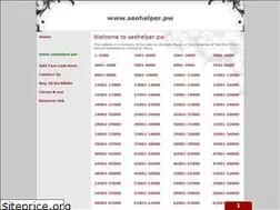 Sites similar to seohelper.pw