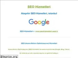Sites similar to seohizmetleri.web.tr
