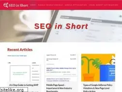 Sites similar to seoinshort.com