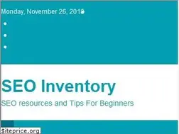 Sites similar to seoinventory.com