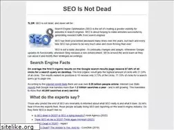Sites similar to seoisnotdead.com