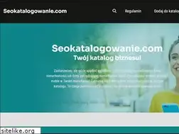 Sites similar to seokatalogowanie.com