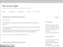 Sites similar to seomanontroppo.com