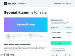 Sites similar to seomatik.com