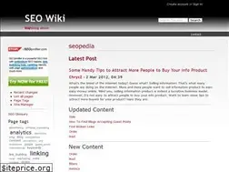 Sites similar to seopedia.wikidot.com