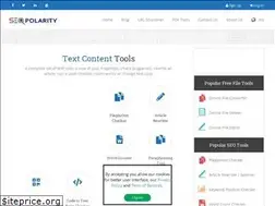 Sites similar to seopolarity.com