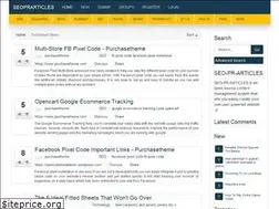Sites similar to seoprarticles.in