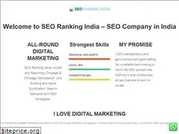 Sites similar to seorankingindia.in