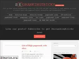 Sites similar to seorankingtricks.blogspot.com