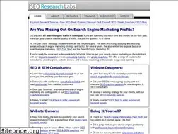 Sites similar to seoresearchlabs.com