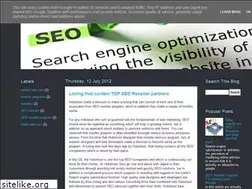 Sites similar to seoresellerprograms.blogspot.com