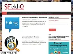 Sites similar to seoseekho.com