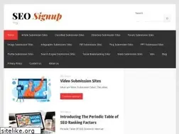 Sites similar to seosignup.com